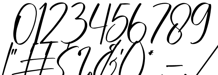 Hello December Italic Font OTHER CHARS