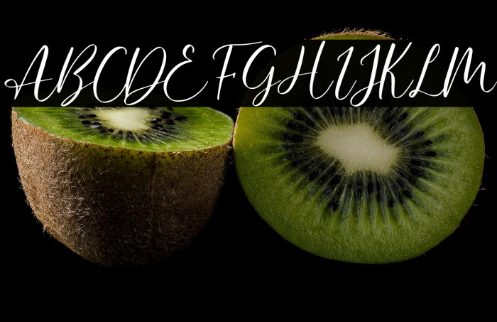 Hello December Italic Example 1