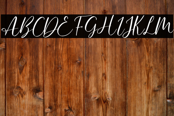 Hello December Italic Example 3