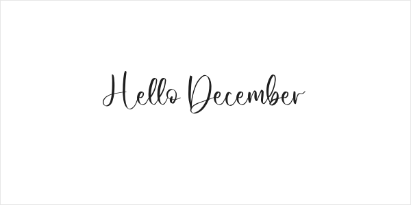 Hello December Logo