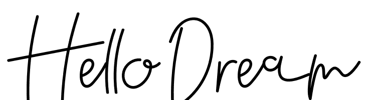 Hello Dream  baixar fontes gratis
