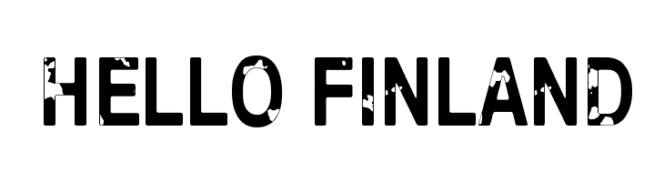 Hello Finland  Free Fonts Download