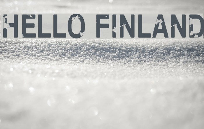 Hello Finland Font examples