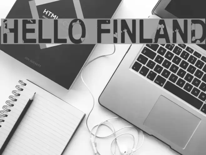 Hello Finland Font examples