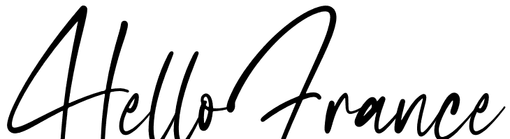 Hello France  font caratteri gratis