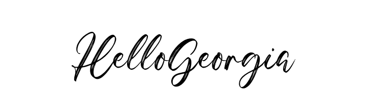 Hello Georgia  Descarca Fonturi Gratis