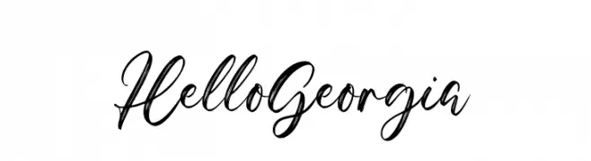 Hello Georgia  Descarca Fonturi Gratis