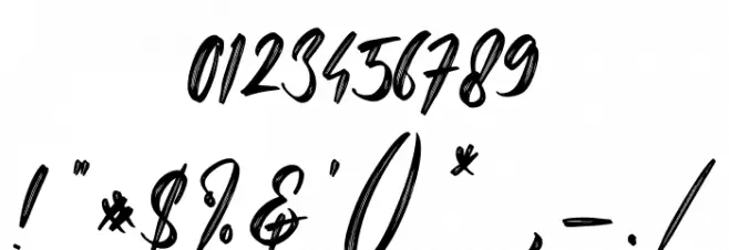 Hello Georgia Font OTHER CHARS