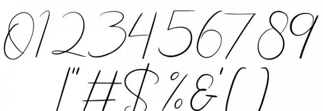 Hello Graduation Script Font OTHER CHARS