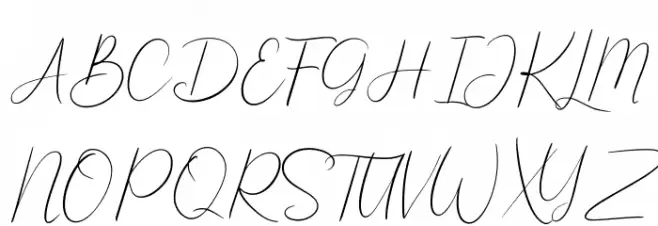 Hello Graduation Script Caratteri MAIUSCOLE