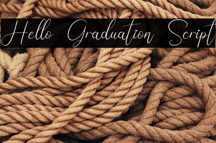 Hello Graduation Script Example 2