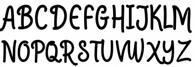 Hello Grizelle sans Schriftart Groß