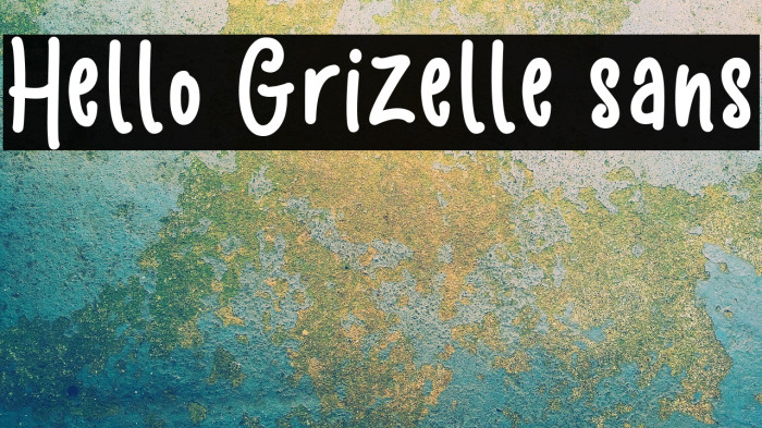 Hello Grizelle sans Example 1
