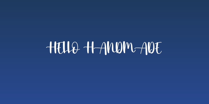 Hello Handmade Social Header