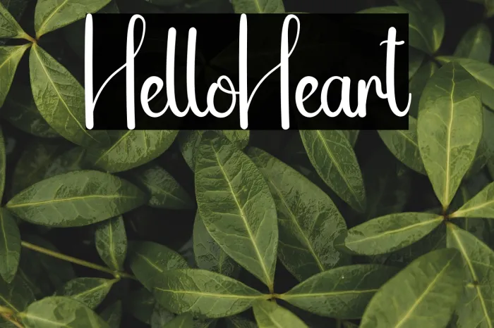 Hello Heart Example 2