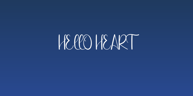 Hello Heart Social Header