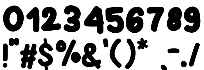 Hello Holiday Font OTHER CHARS