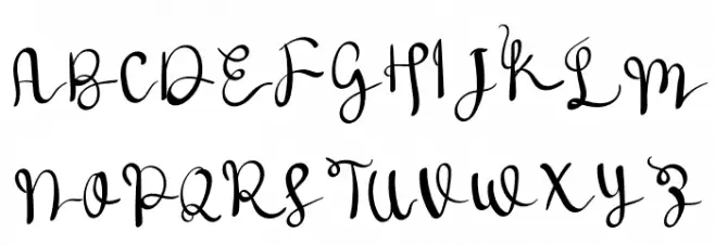 Hello Homework Fuentes MAYÚSCULAS