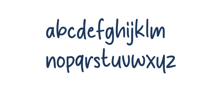 Hello Jany Lowercase