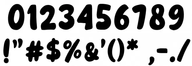 Hello Jerry Font OTHER CHARS