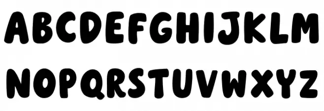 Hello Jerry 字体 小写