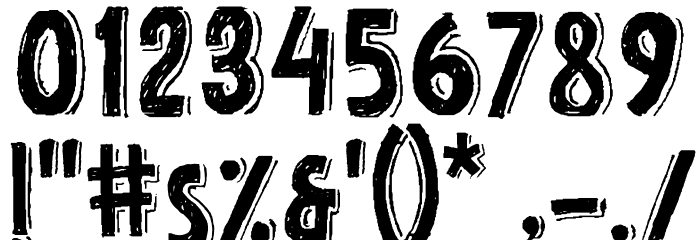 Hello Jones Free Trial Font OTHER CHARS