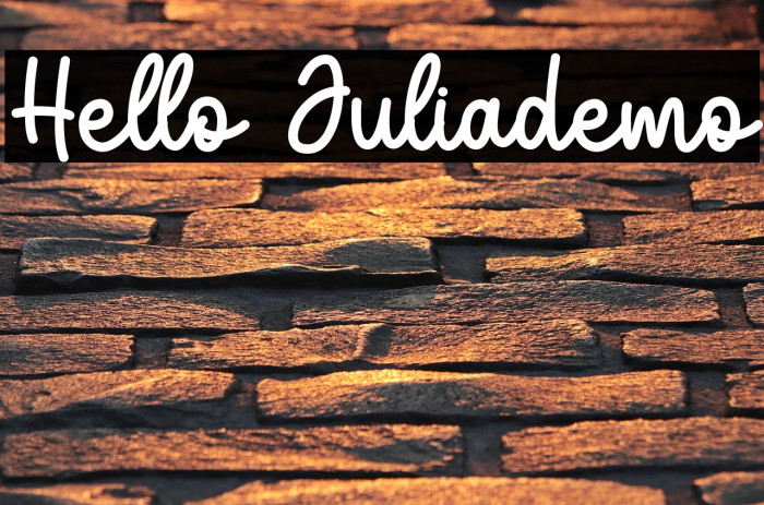 Hello Juliademo Example 1