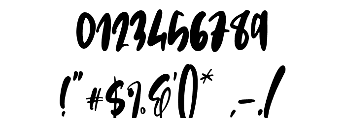 Hello Juliette Regular Font OTHER CHARS