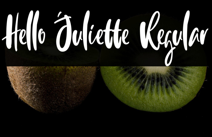 Hello Juliette Regular Example 3