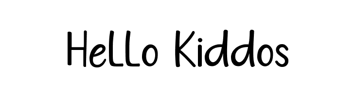 Hello Kiddos  Free Fonts Download