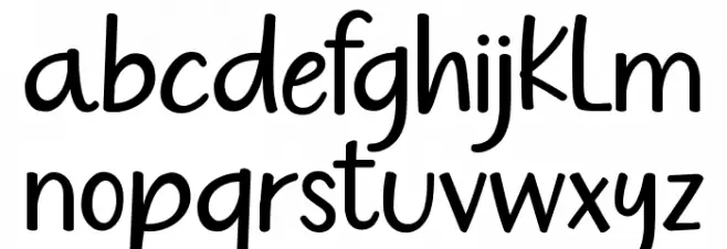 Hello Kiddos Caratteri MINUSCOLO