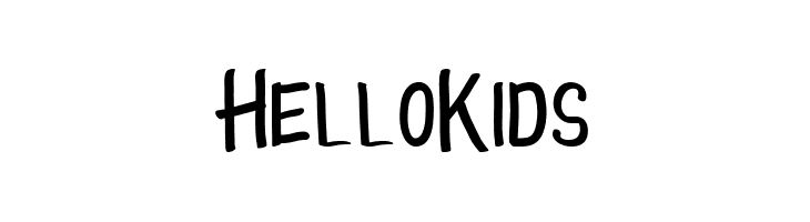 Hello Kids  Скачать бесплатные шрифты