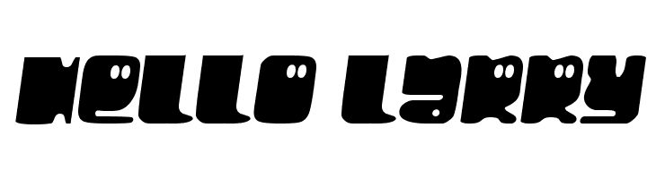 Hello Larry  font caratteri gratis