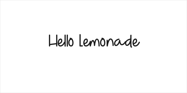 Hello Lemonade Logo