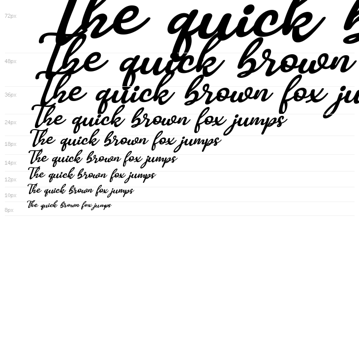 Hello Linnea Italic Waterfall