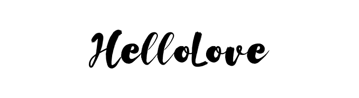 Hello Love  font caratteri gratis