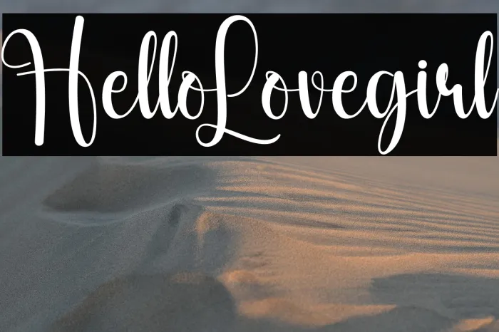Hello Lovegirl Example 2