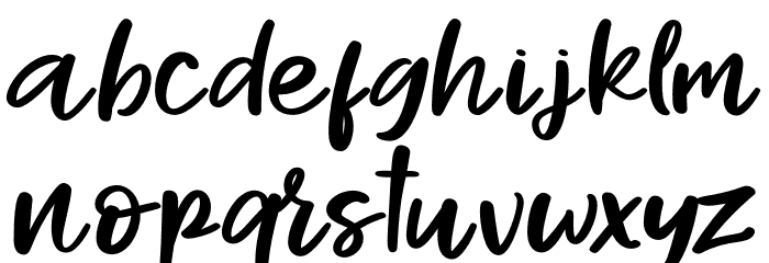 Hello Lovely - Personal Use Шрифта строчной