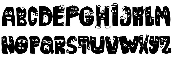 Hello Madre! Font LOWERCASE