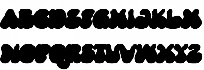 Hello Margarine DEMO Extrude Font Litere mari