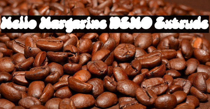 Hello Margarine DEMO Extrude Example 1