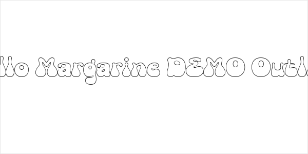Hello Margarine DEMO Outline Logo
