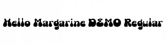 Hello Margarine DEMO Regular  baixar fontes gratis