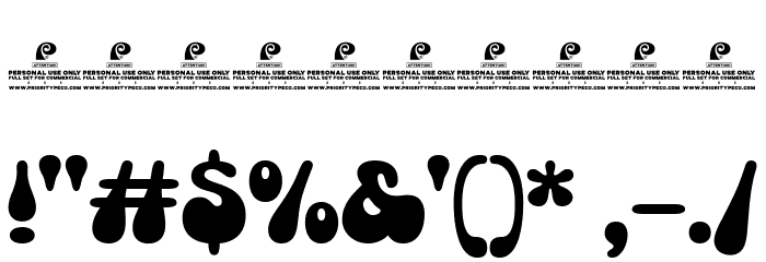 Hello Margarine DEMO Regular Font OTHER CHARS