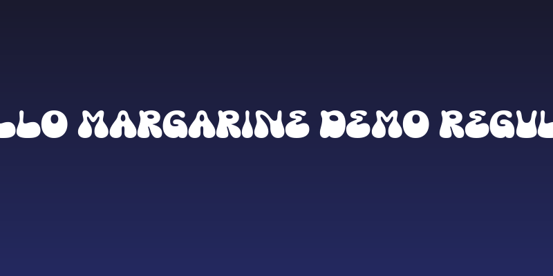 Hello Margarine DEMO Regular Social Header