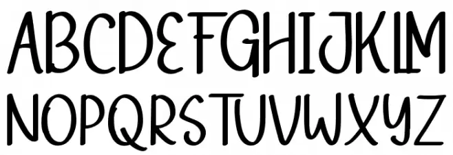 Hello Marisca Sans Schriftart Groß