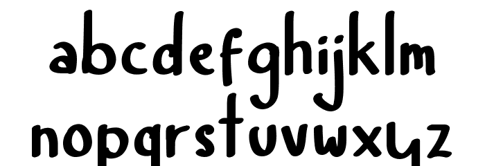 Hello Marisca Sans Font LOWERCASE