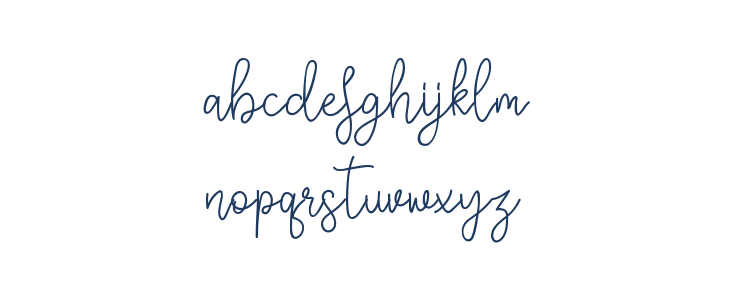 Hello Marisca Lowercase