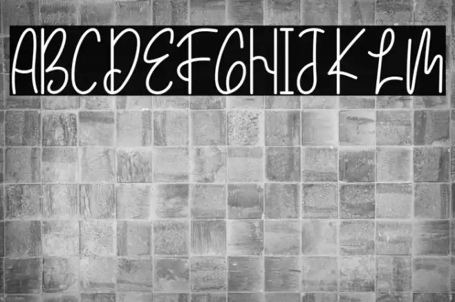 Hello Marshmallow Font examples