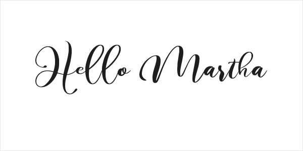 Hello Martha Logo